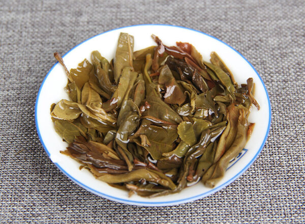 2009年陈年生茶 云南南糯山乔木七子圆茶 饼 357g 2009 Aged Raw Tea, Yunnan Nannuo Mountain Arbor Seven Sons Round Tea Cake, 357g