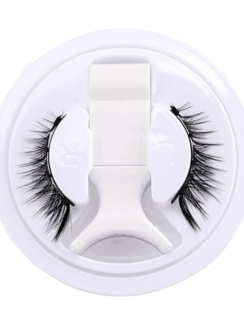 571919590 Waterproof Reusable Natural Thick No Glue Required Eyelashes | PayPal Accepted