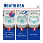 Jaysuing Toilet Cleaning Block, Deodorizing Remove Scale And Urine Stains Household Toilet Cleaning Block