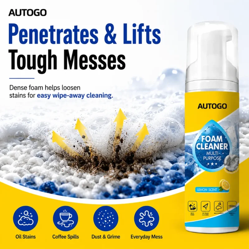 Multi-Surface Foam Cleaner 150ml | Lemon Scent