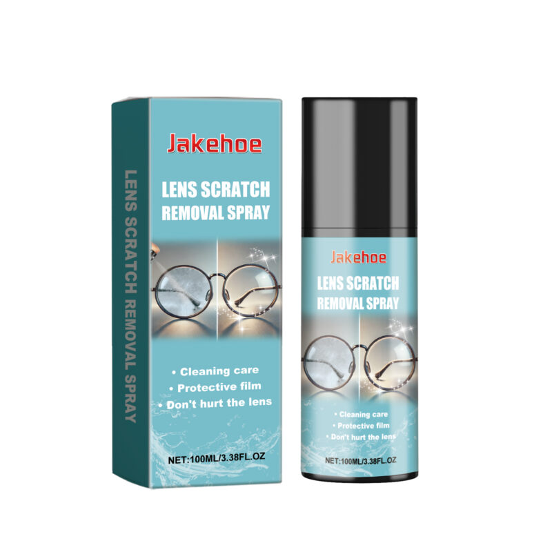 Jakehoe Lens Cleaning Spray Glasses Anti-Fogging Clear Vision Clean Lens Maintenance Portable Spray
