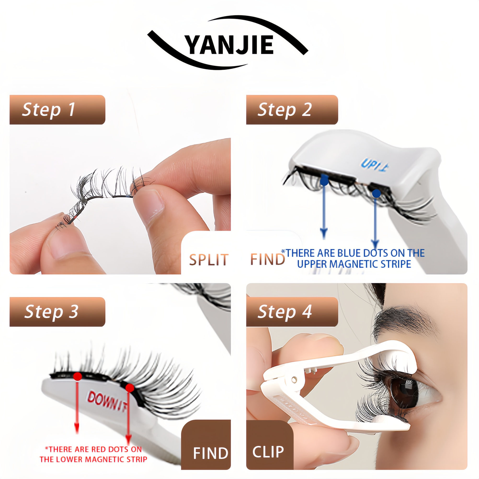 Must-Have Natural Fluffy Eyelashes Curly Wispy Lashes Instant Eye Beauty | PayPal Accepted