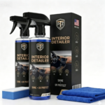 PTZ Interior Cleaner & Protectant – Cleans & Protects Leather, Vinyl, Plastic, Rubber, Glass – 10.1 Fl Oz