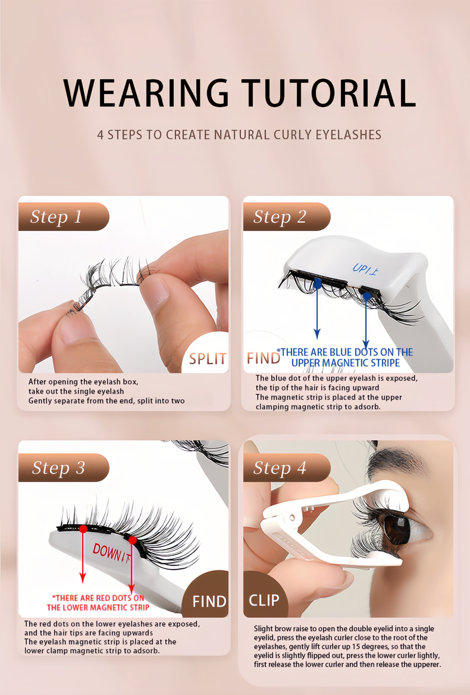 Must-Have Natural Fluffy Eyelashes Curly Wispy Lashes Instant Eye Beauty | PayPal Accepted - Image 2