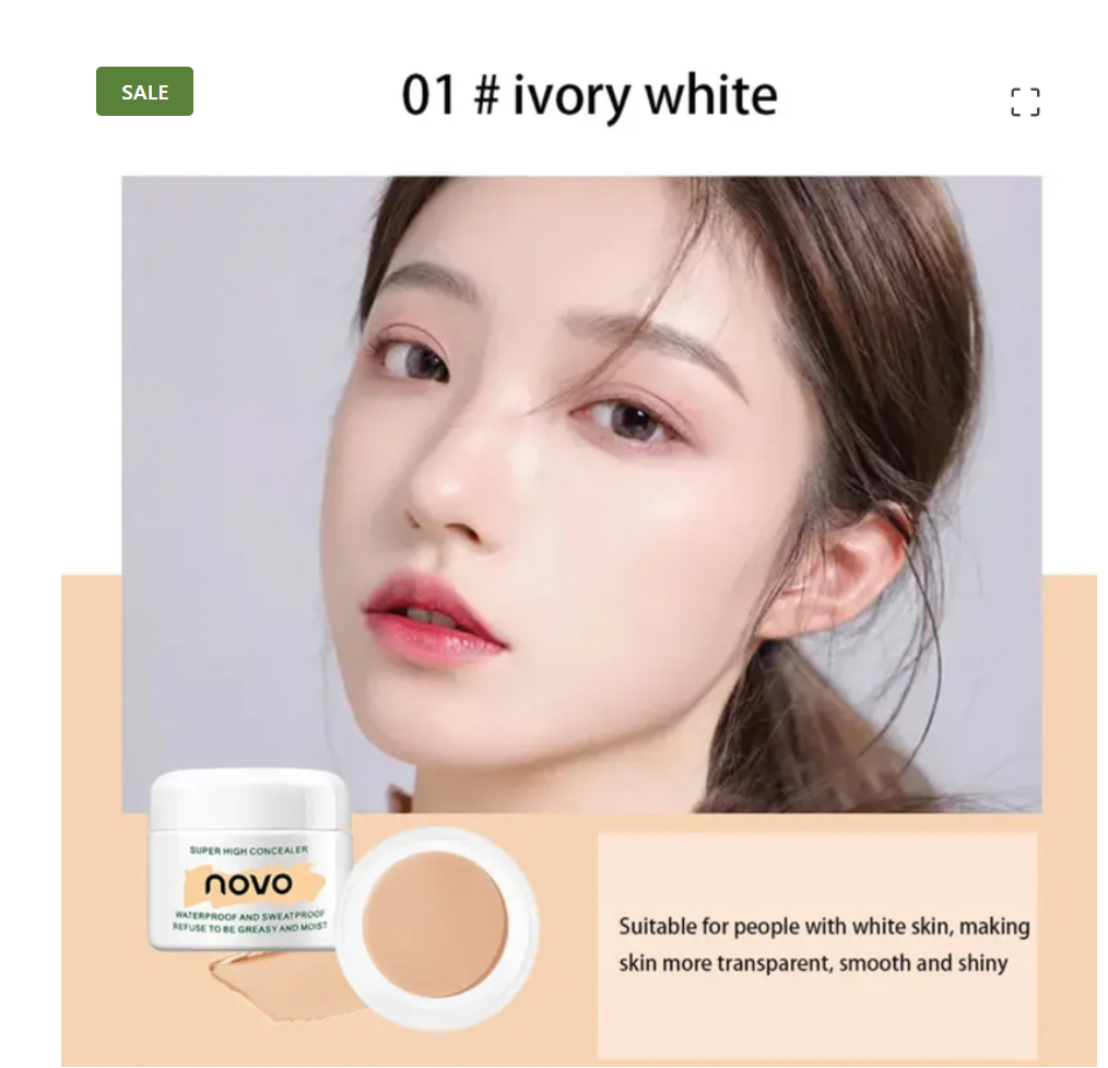 Silky Full Coverage Concealer Cream - Image 4